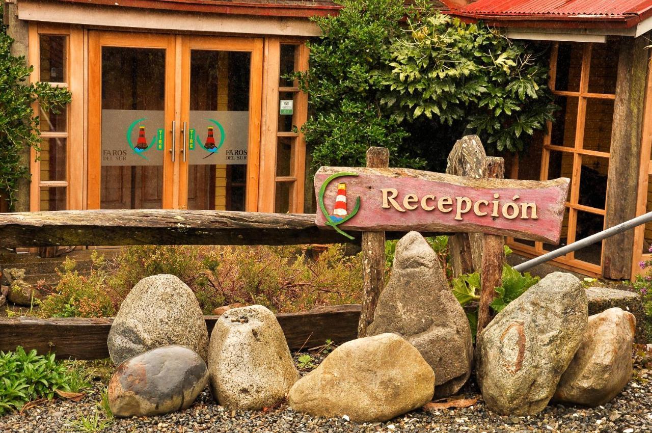 Hotel Faros Del Sur Ancud Exteriör bild
