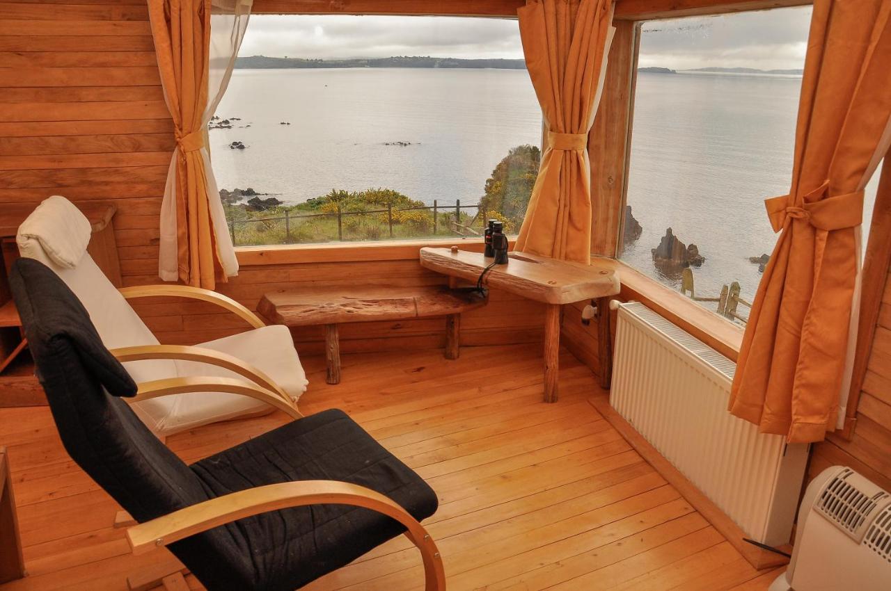 Hotel Faros Del Sur Ancud Exteriör bild