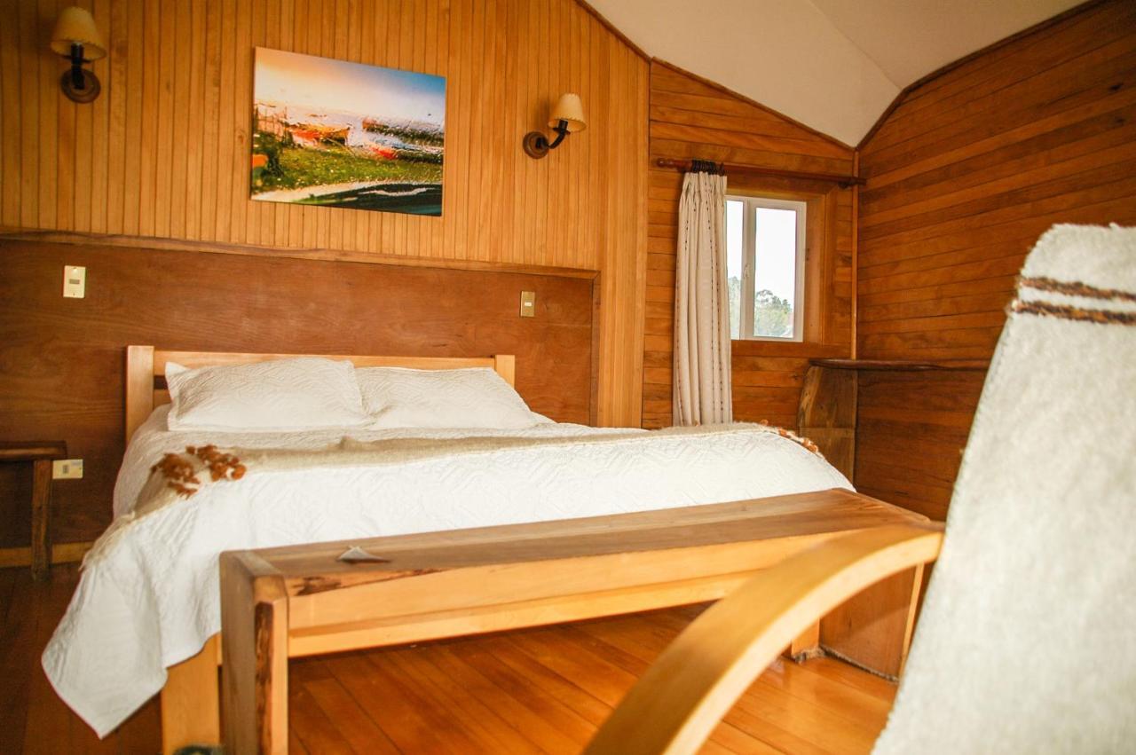 Hotel Faros Del Sur Ancud Exteriör bild