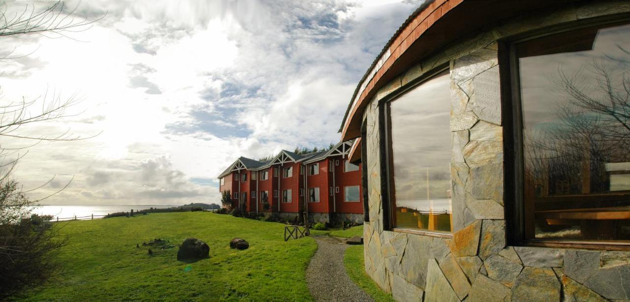 Hotel Faros Del Sur Ancud Exteriör bild