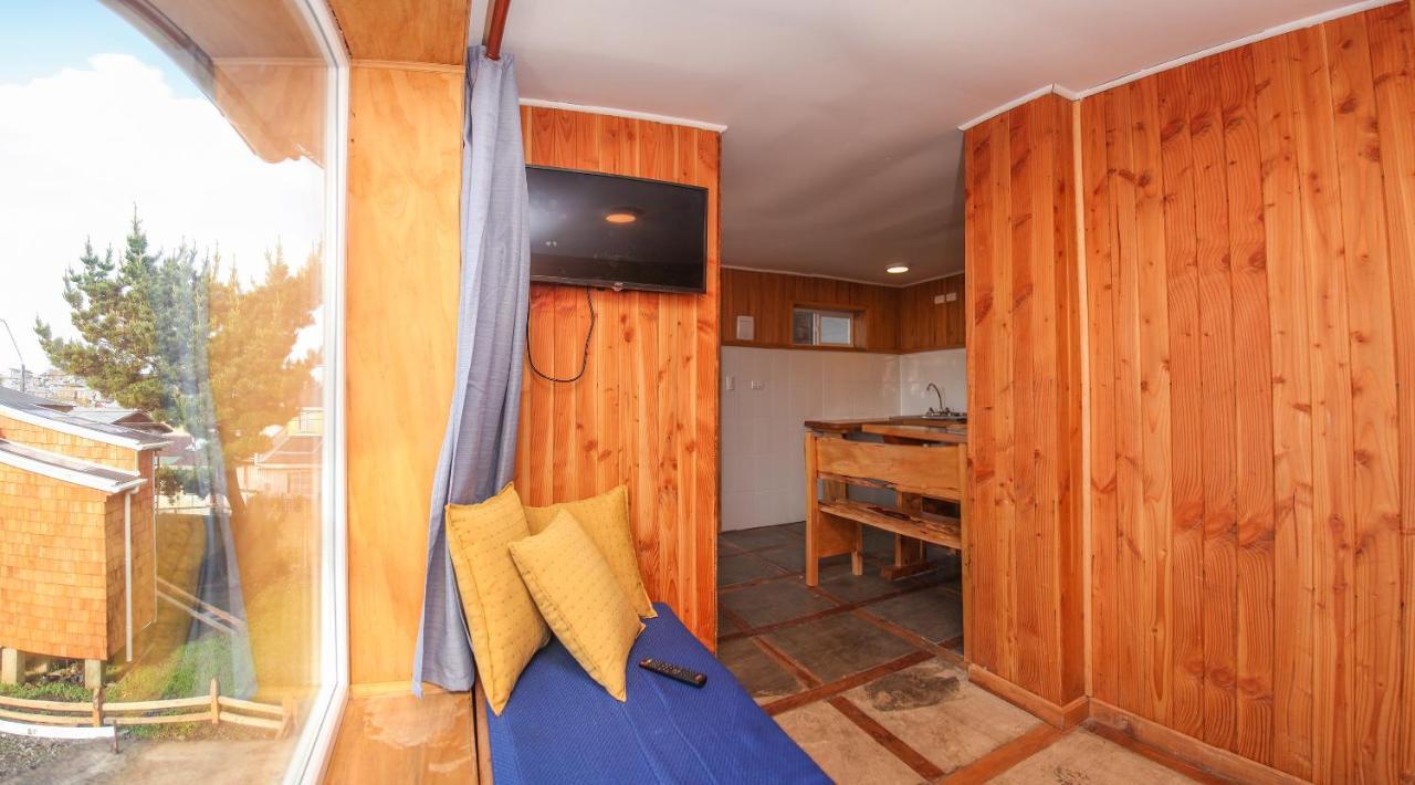 Hotel Faros Del Sur Ancud Exteriör bild