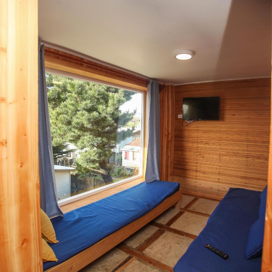 Hotel Faros Del Sur Ancud Exteriör bild