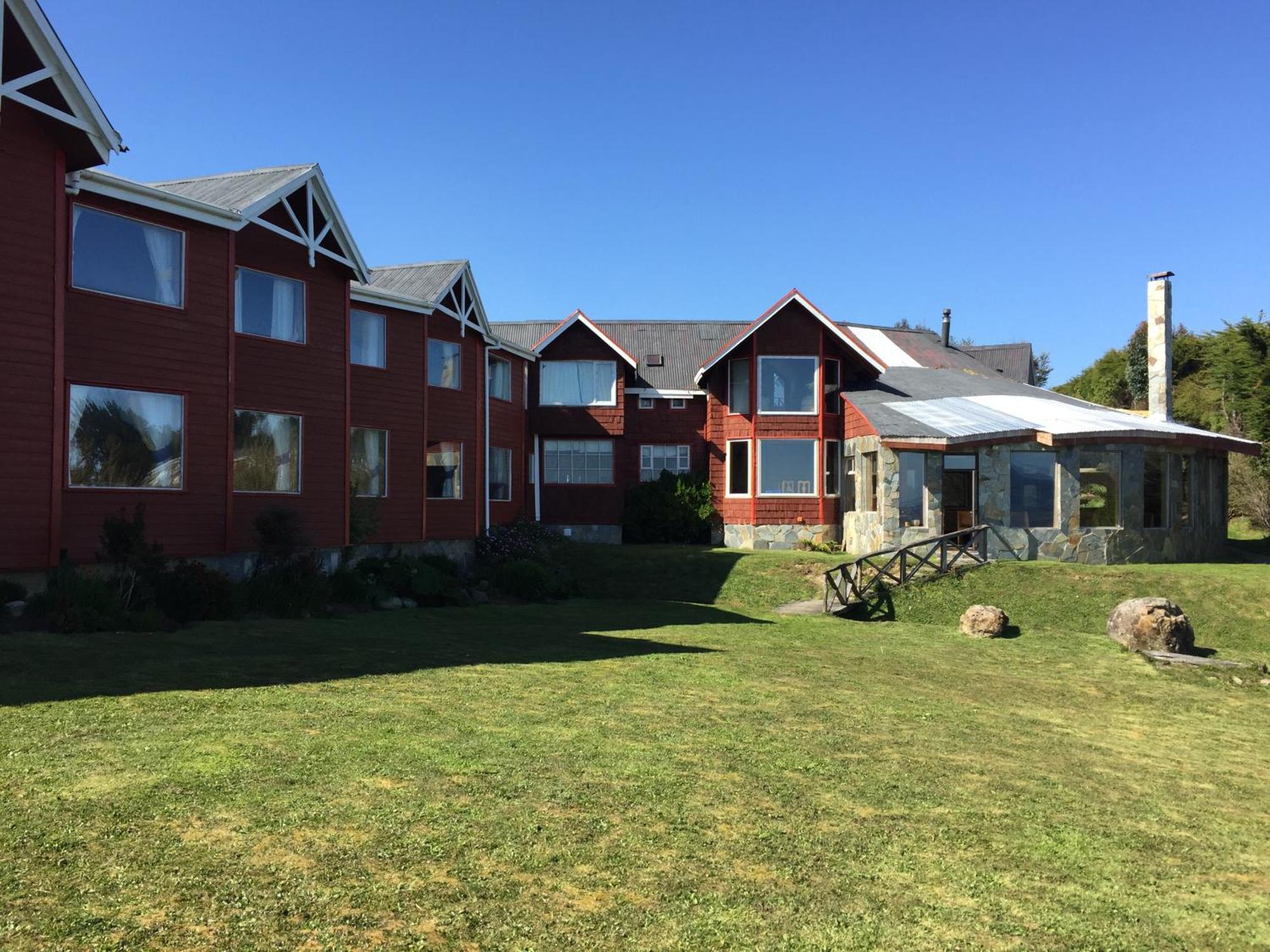 Hotel Faros Del Sur Ancud Exteriör bild