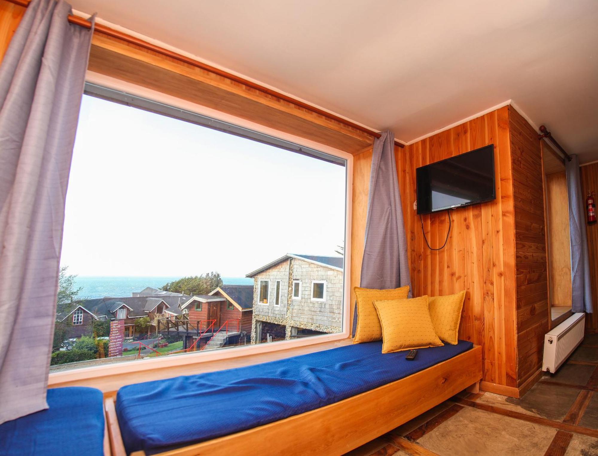 Hotel Faros Del Sur Ancud Exteriör bild