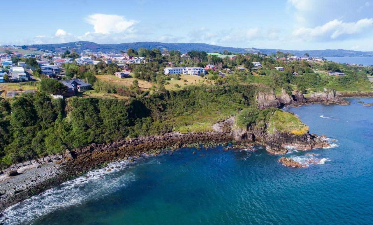 Hotel Faros Del Sur Ancud Exteriör bild