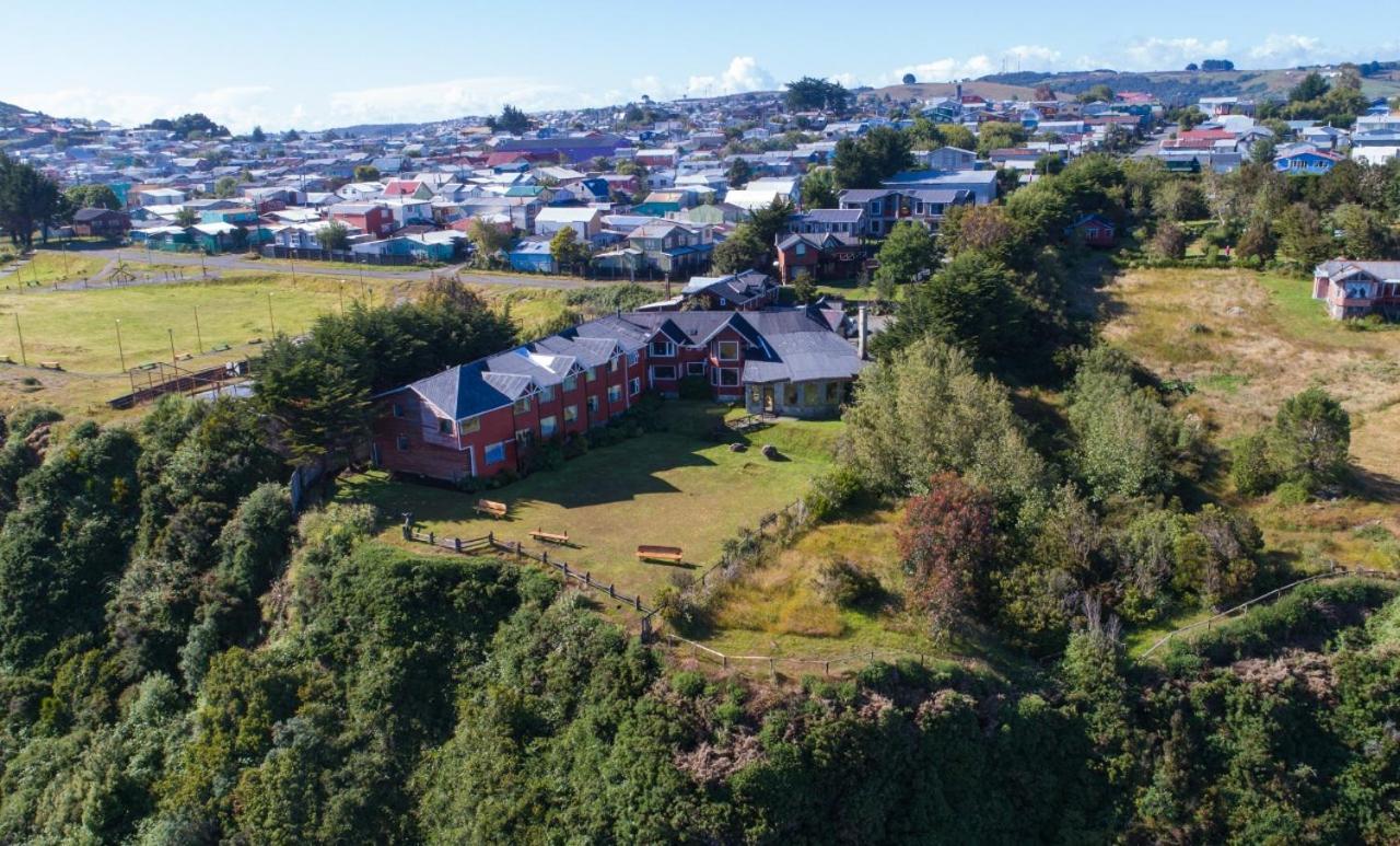 Hotel Faros Del Sur Ancud Exteriör bild