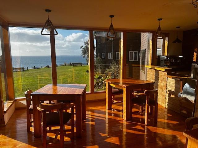 Hotel Faros Del Sur Ancud Exteriör bild