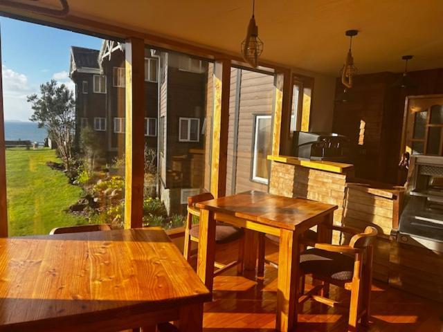 Hotel Faros Del Sur Ancud Exteriör bild