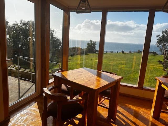 Hotel Faros Del Sur Ancud Exteriör bild