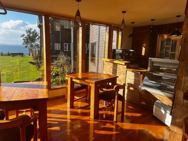 Hotel Faros Del Sur Ancud Exteriör bild