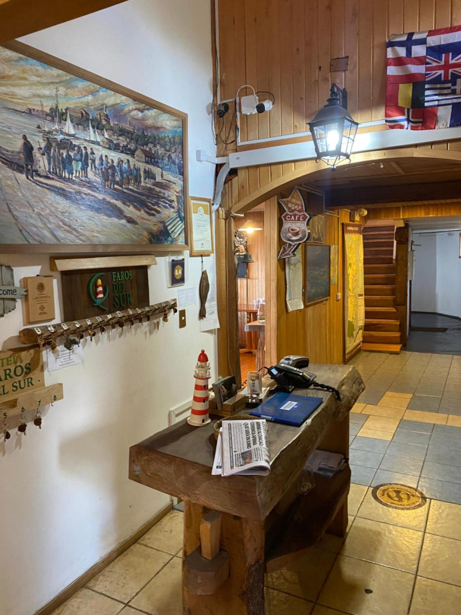 Hotel Faros Del Sur Ancud Exteriör bild