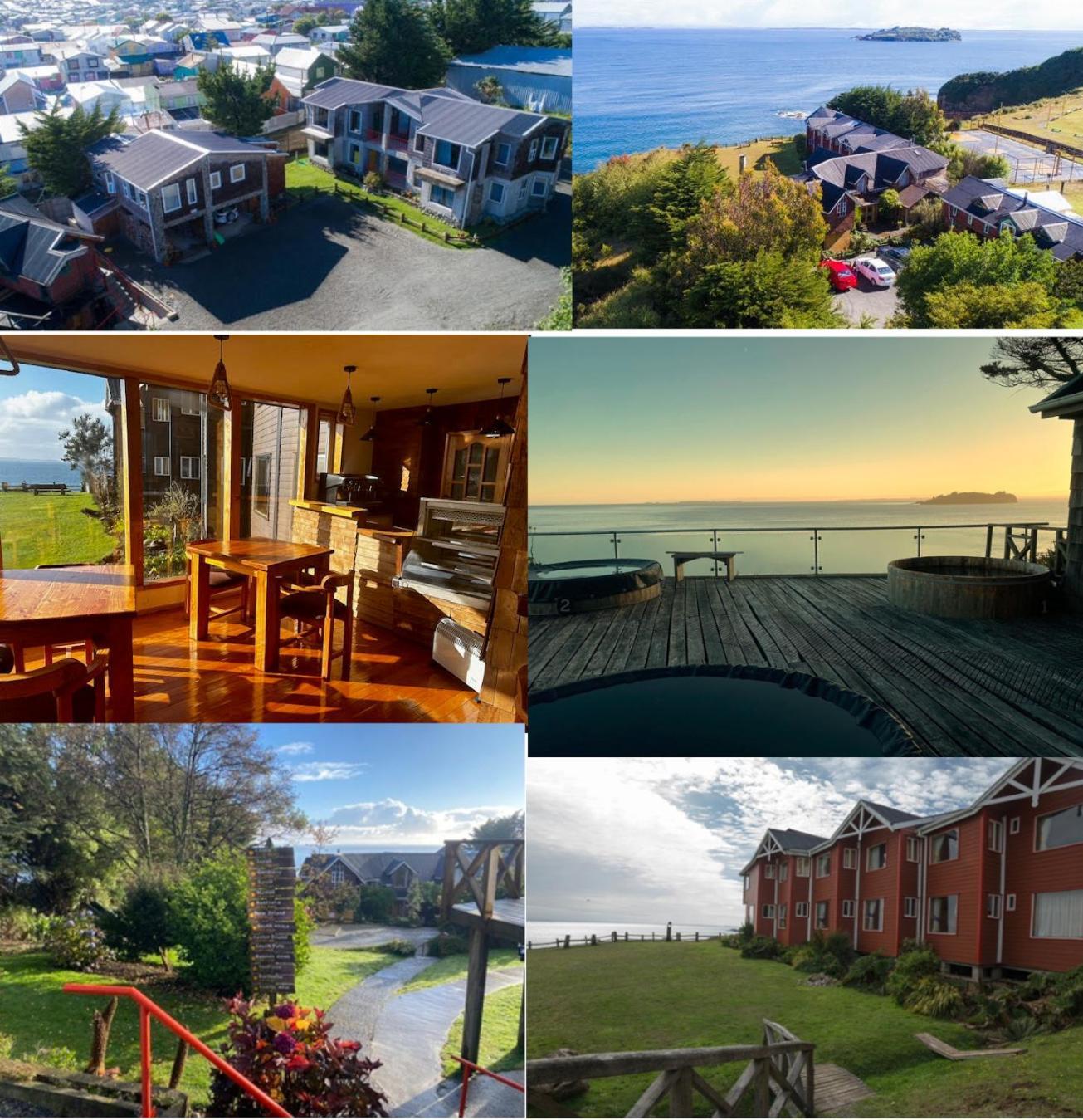 Hotel Faros Del Sur Ancud Exteriör bild